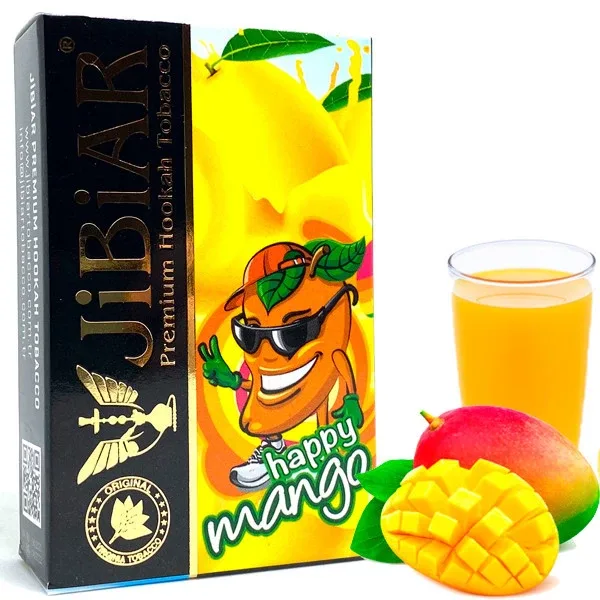 Тютюн Jibiar 50g Happy Mango (Хеппі Манго)