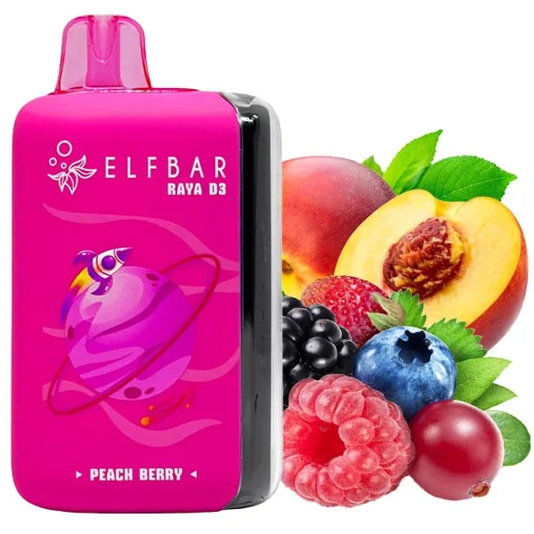 Elf Bar Raya D3 25000 Peach Berry (Персик Ягоди)
