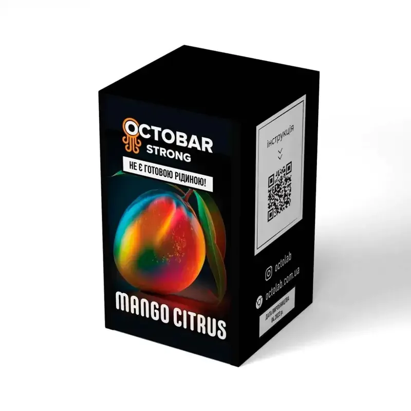 Набір Octobar Strong 30 мл 50 мг Mango Citrus (Манго Цитрус)