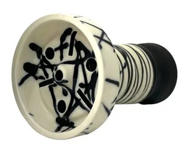 Чаша для кальяну Sweet Bowls Rubicon Glaze White 2