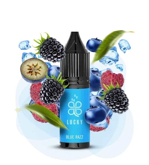 Набір Lucky 15ml 50mg Blue Razz (Блакитна Малина)