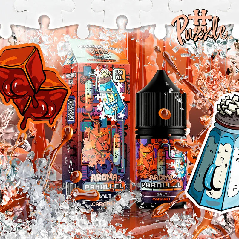 Набір In Bottle Parallel 30 ml 50mg Salt Caramel (Солона карамель)