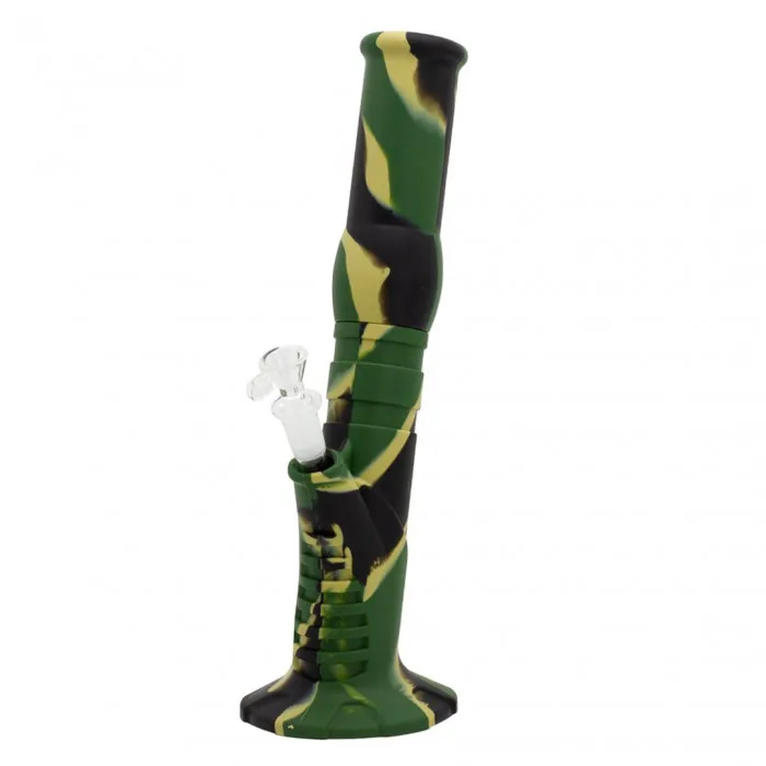 Бонг силіконовий Amsterdam | Grip Bong H:36cm SG:14.5mm COLOR MIX