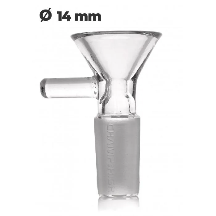 Відерце скляне з малим отвором CHAMP HIGH BONG BOWL D:14mm