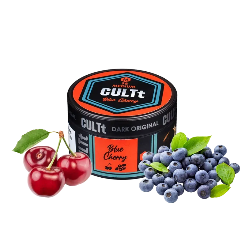 Тютюн CULTt Medium M98 100g Blue Cherry (Вишня Чорниця)