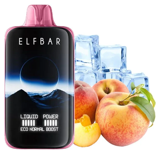 Elf Bar MoonNight 40000 Peach Ice (Персик Лід)