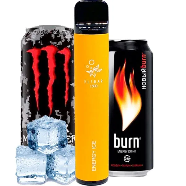 Elf Bar 1500 Energy Ice (Енергетик Лід)