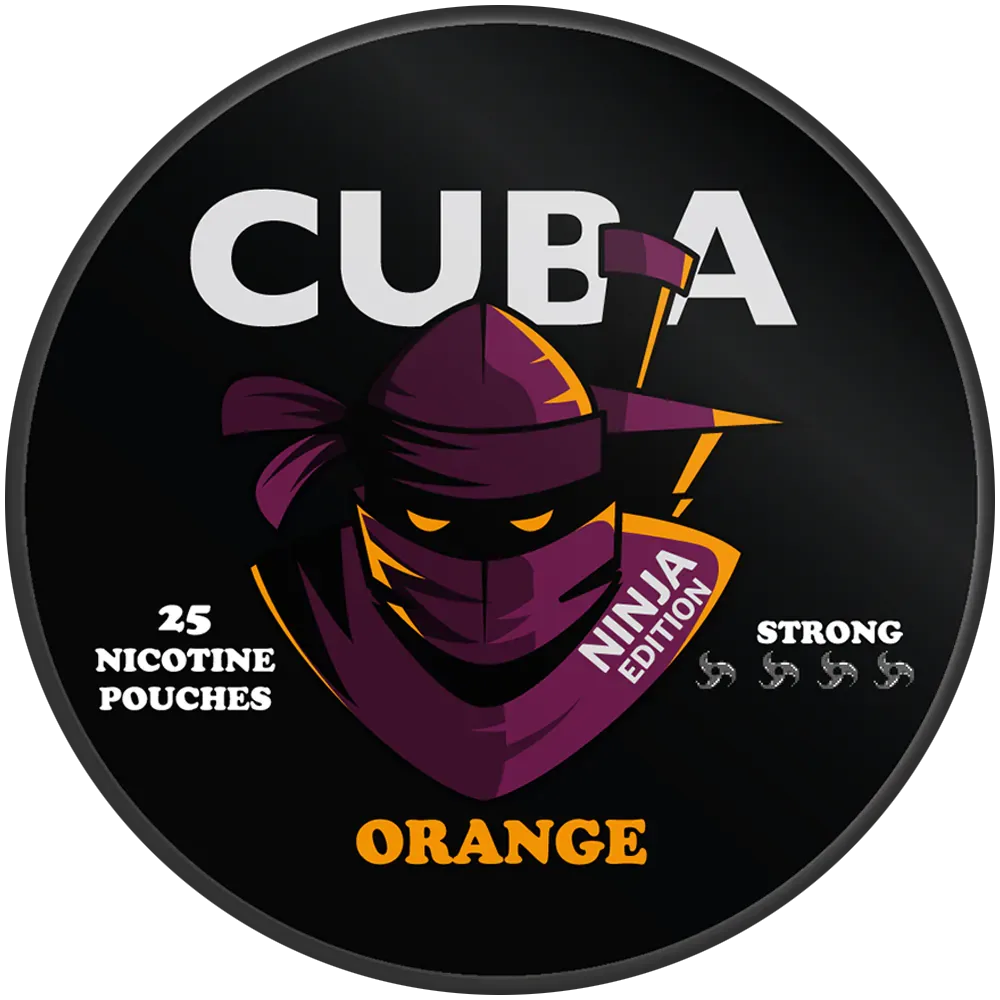 Снюс Cuba Ninja Orange 150mg
