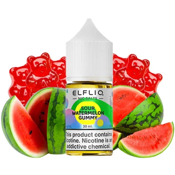 Рідина Elf Liq 30 мл Sour Watermelon Gummy (Кислий Кавун Ведмедики)