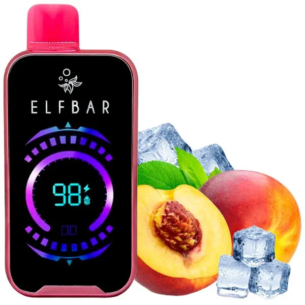 Elf Bar Raya D2 20000 Peach Ice (Персик Лід)