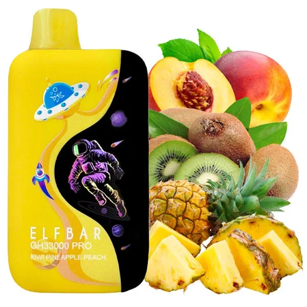Elf Bar 33000 GH Pro Kiwi Pineapple Peach (Ківі Ананас Персик)
