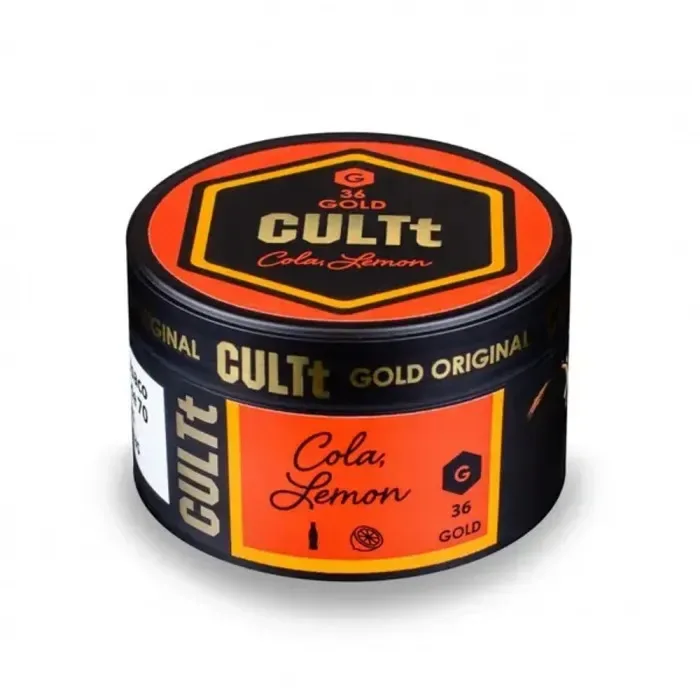 Тютюн CULTt Gold C36 100g Cola Lemon (Кола Лимон)
