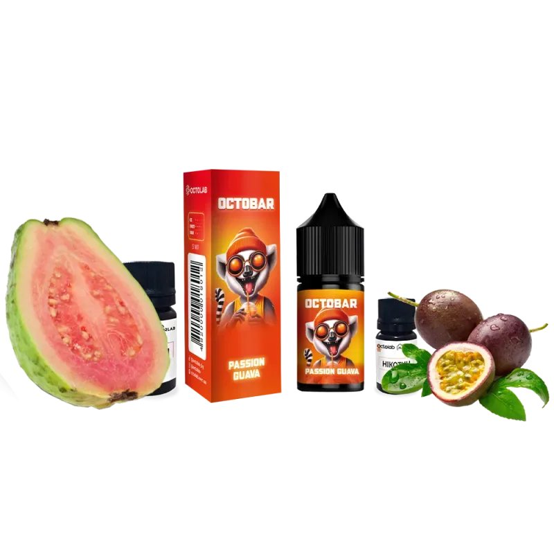 Набір Octobar NFT 10 мл 50 мг Passion Guava (Маракуя Гуава)