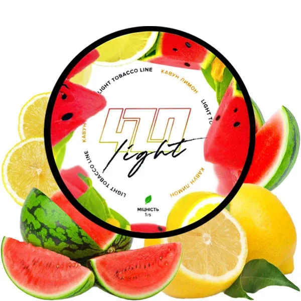 Тютюн 420 Light 250gr Кавун Лимон