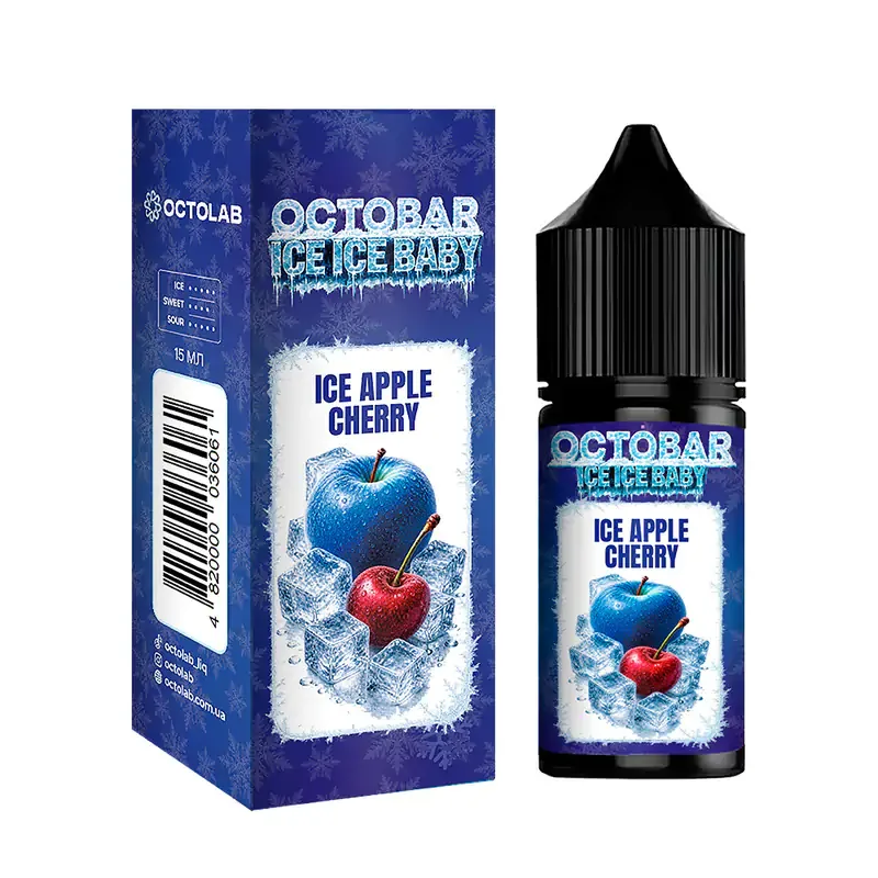Набір Octobar Ice Ice Baby 30 мл 50 мг Ice Apple Cherry (Яблуко Вишня Лід)