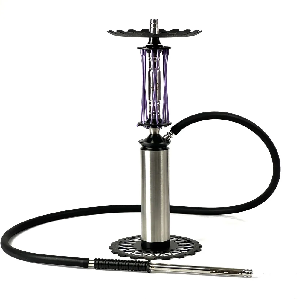 Кальян Trumpet Hookah Rider Full (з металевою колбою) Purple 1