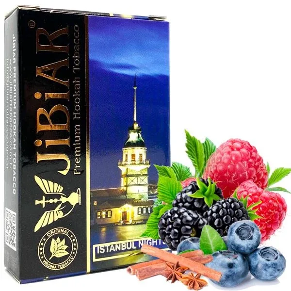 Тютюн Jibiar 50g Istanbul Nights (Стамбульські Ночі)