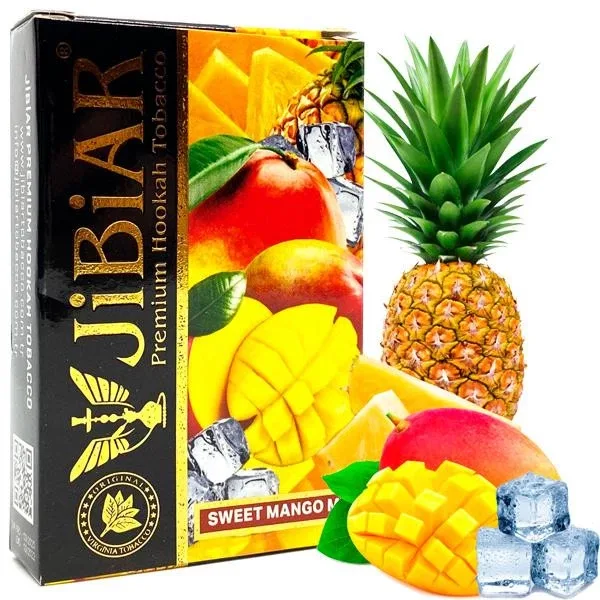 Тютюн Jibiar 50g Sweet Mango Mix (Солодкий Манго Мікс)