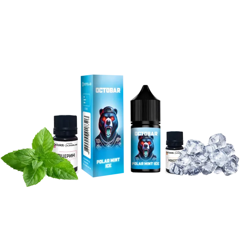 Набір Octobar NFT 10 мл 50 мг Polar Mint Ice (Полярна м'ята)