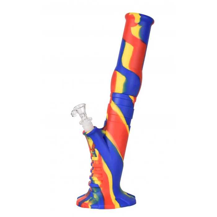 Бонг силіконовий Amsterdam | Grip Bong H:36cm SG:14.5mm COLOR MIX 2