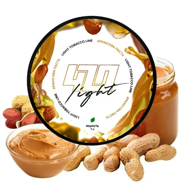 Тютюн 420 Light 250gr Арахісова паста