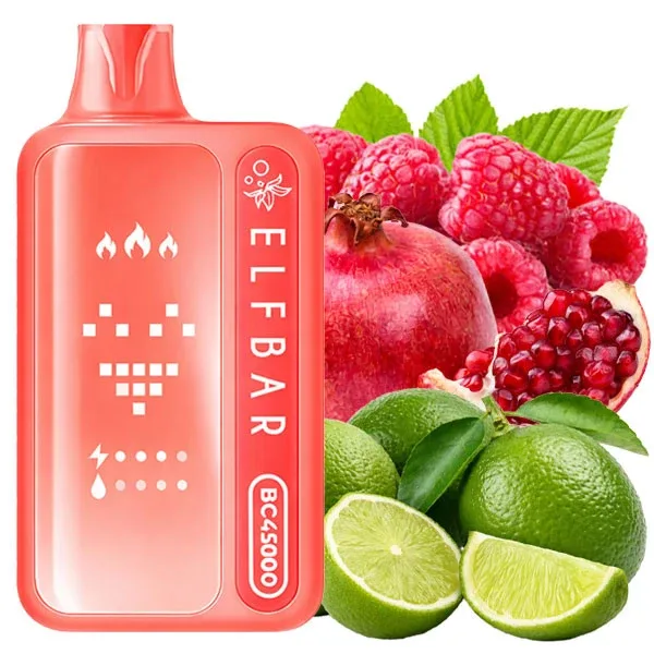 Elf Bar BC 45000 Pomegranate Raspberry Lime (Гранат Малина Лайм)