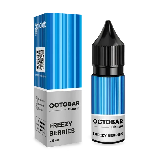 Набір Octobar Classic 15 мл 50 мг Freezy Berries (Ожина Чорниця Холод)