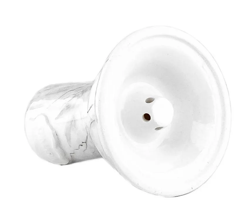 Чаша для кальяну Khmara Tulipa-F Marble White 2