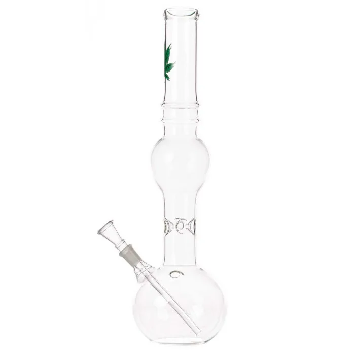 Бонг скляний Leaf Green Line H:39cm - Ø:40mm SG:14,5m 2