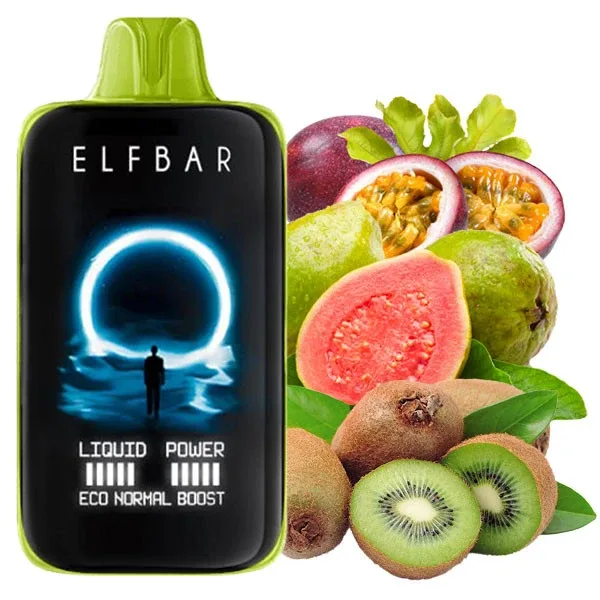 Elf Bar MoonNight 40000 Kiwi Passion Fruit Guava (Ківі Маракуя Гуава)
