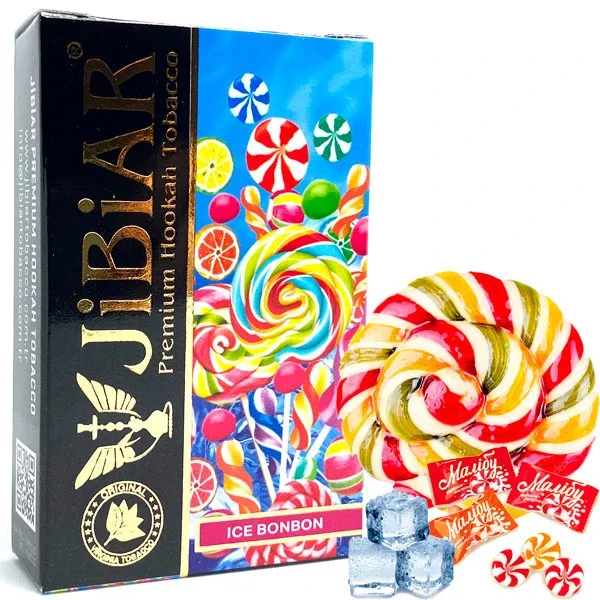 Тютюн Jibiar 50g Ice Bon Bon (Лід Льодяники)