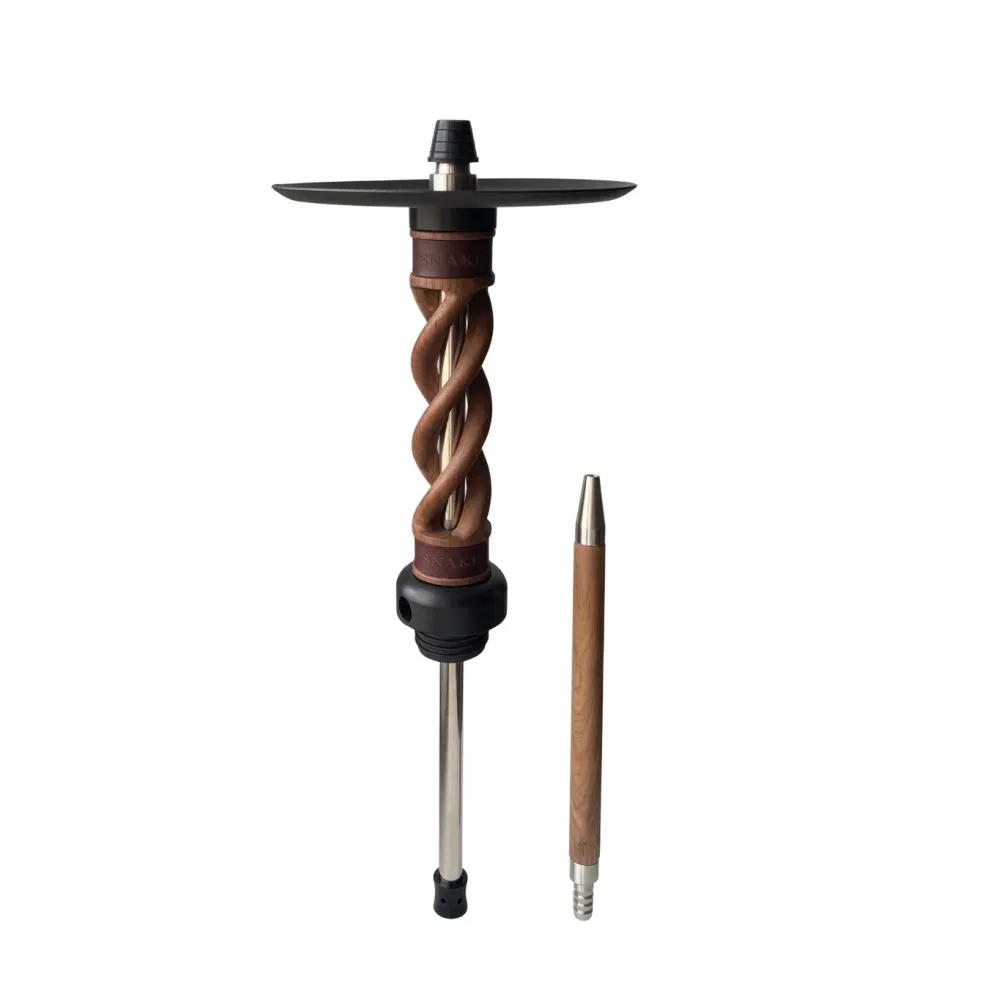 Кальян Snake Hookah Triple Spiral Purple Walnut Short