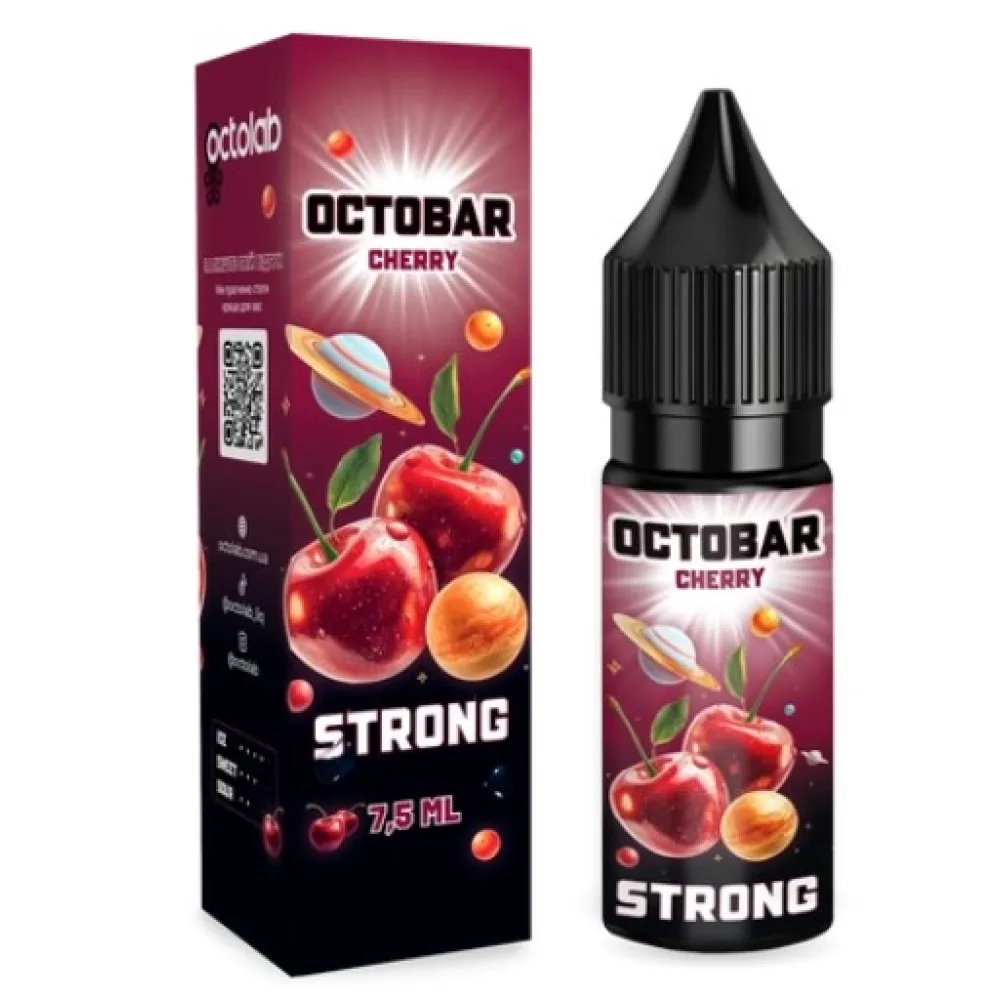 Набір Octobar Strong 15 мл 50 мг Cherry (Вишня)