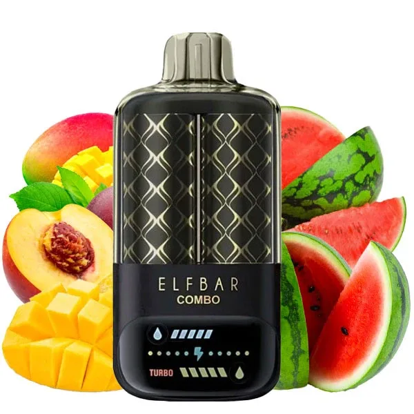 Elf Bar Combo 25000 Peach Mango + Watermelon (Персик Манго + Кавун)