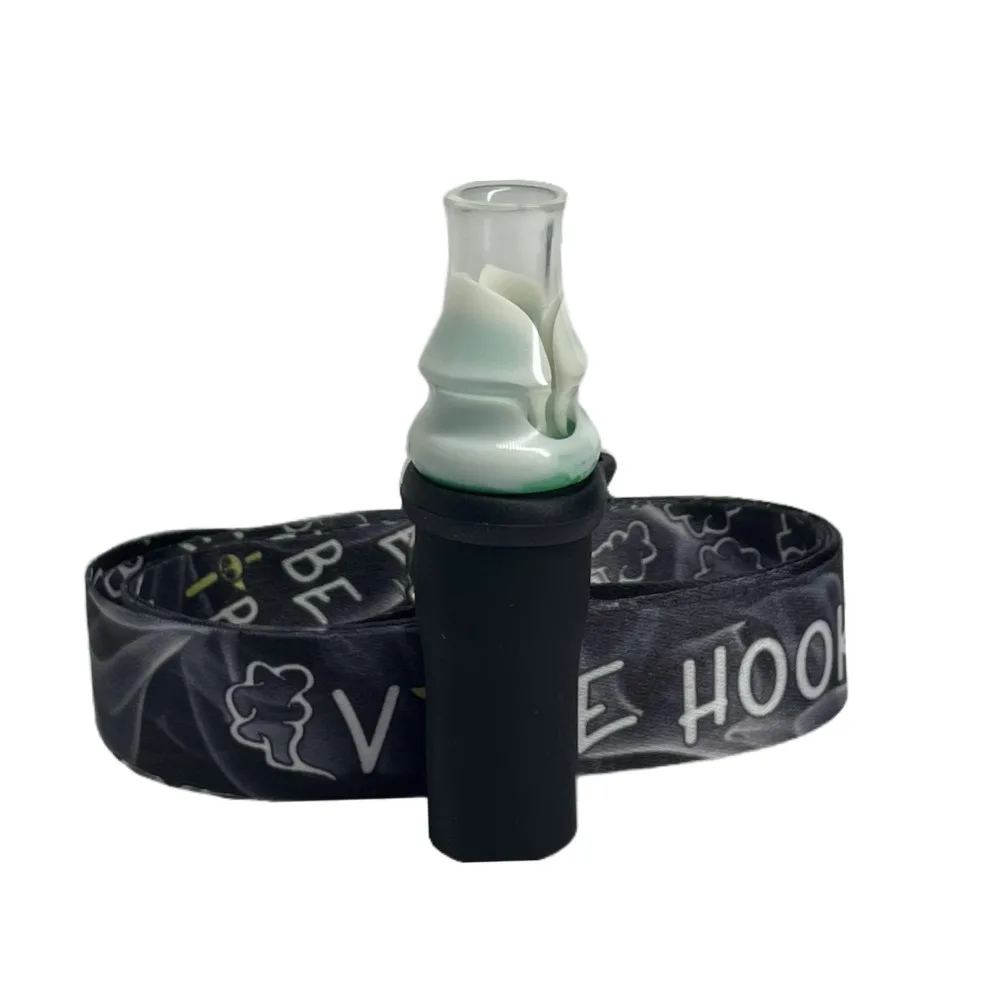 Персональний Мундштук для кальяну Vibe Hookah Authentic White/Turquoise