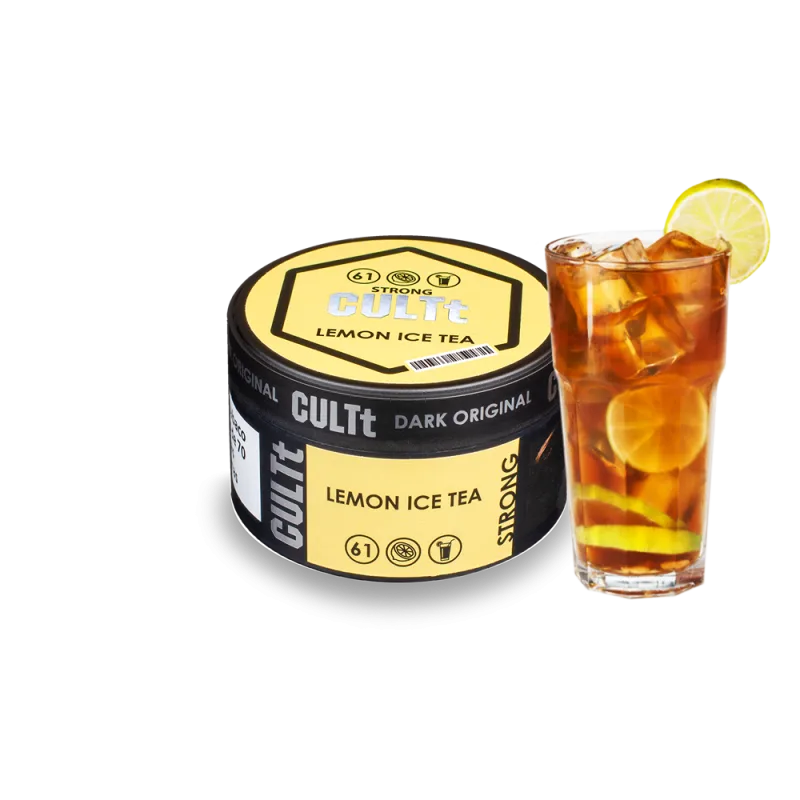Тютюн CULTt Strong DS61 100g Lemon Ice Tea (Лимон Лід Чай)