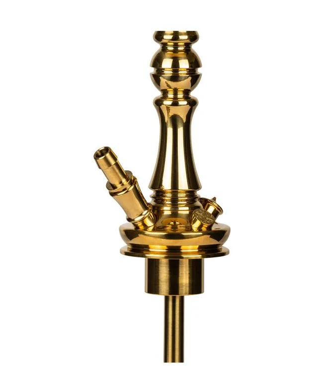 Кальян Moze Tradi Gold M with bowl cut mini (+мундштук) 4