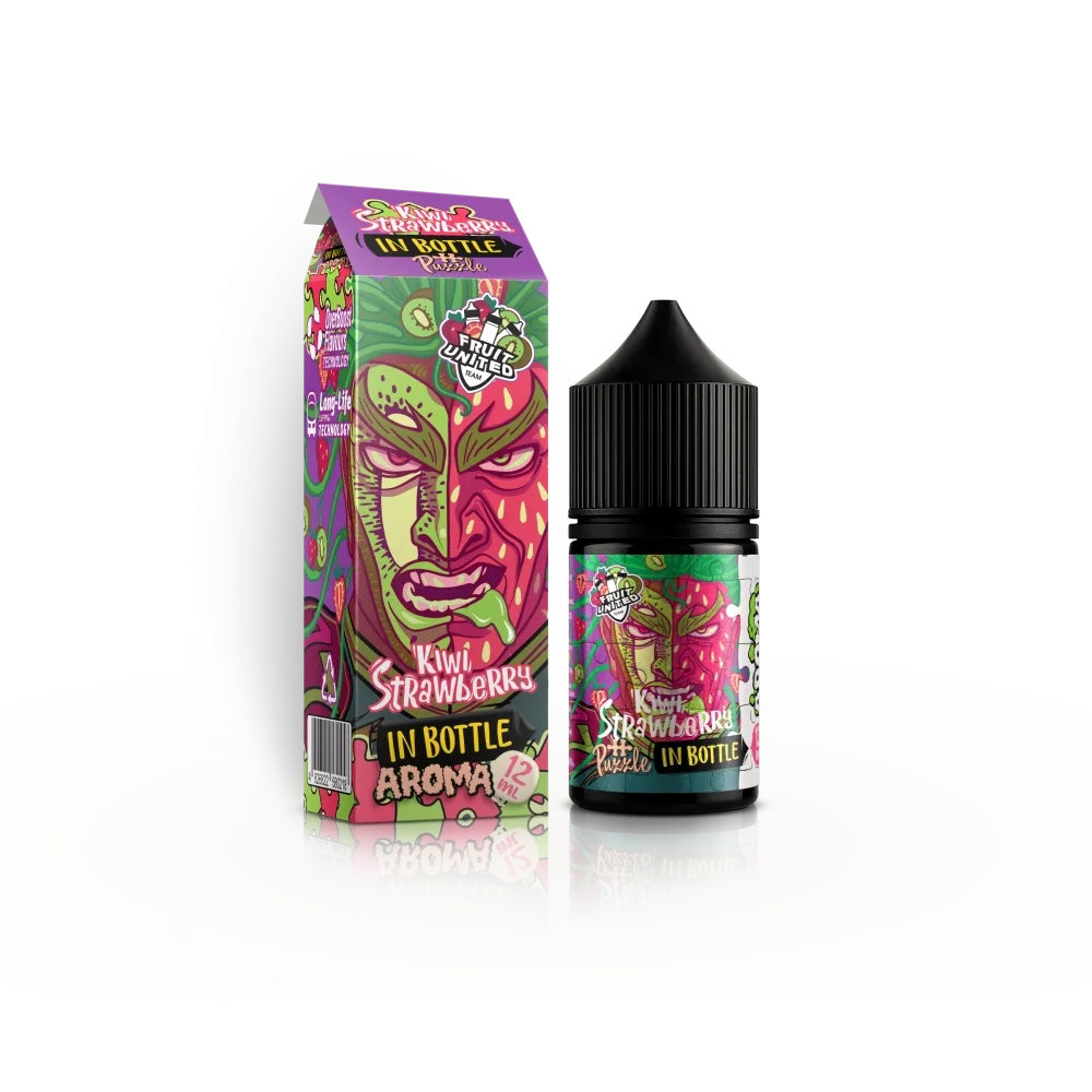 Набір In Bottle Salt Puzzle 30 ml 50mg Kiwi Strawberry (Ківі Полуниця)