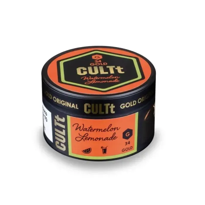 Тютюн CULTt Gold C34 100g Watermelon Lemonade (Кавуновий Лимонад)