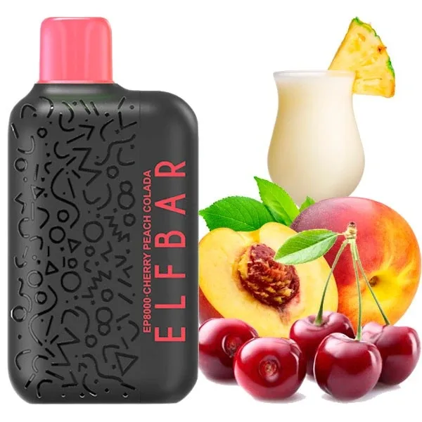 Elf Bar EP 8000 Cherry Peach Colada (Вишня Персик Колада)