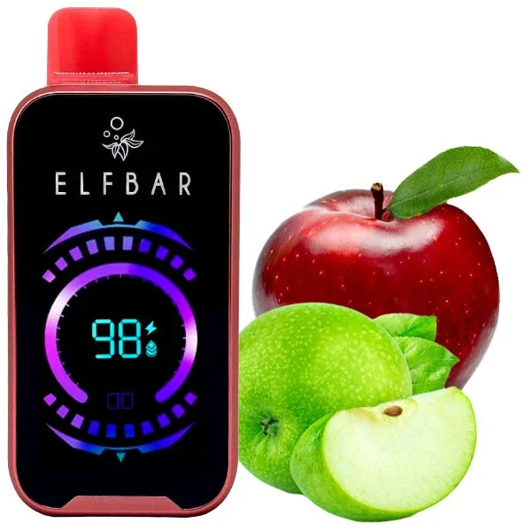 Elf Bar Raya D2 20000 Double Apple (Подвійне Яблуко)
