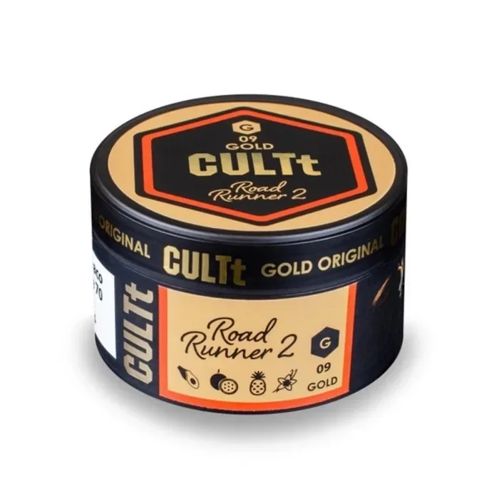 Тютюн CULTt Gold C09 100g Road Runner || (Екзотичні Фрукти Ваніль)