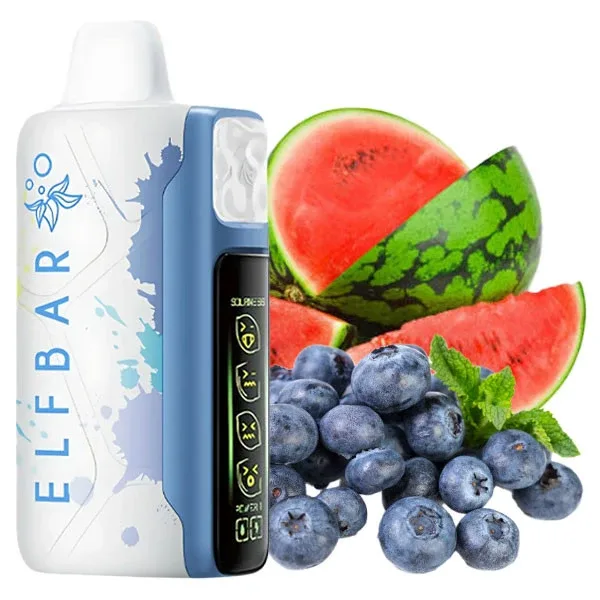 Elf Bar 30000 Sour King Sour Blueberry Watermelon (Кисла Чорниця Кавун)