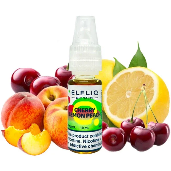 Рідина Elf Liq 10 мл Cherry Lemon Peach (Вишня Лимон Персик)