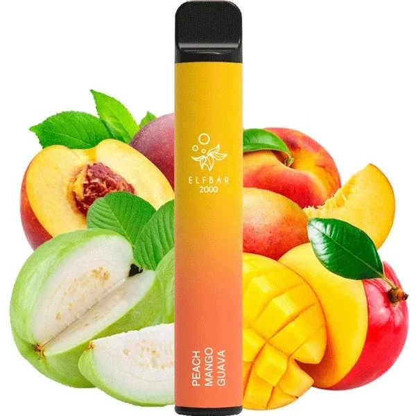 Elf Bar 2000 Peach Mango Guava (Персик Манго Гуава)