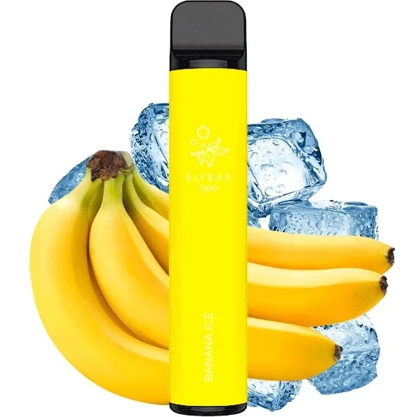 Elf Bar 1500 Banana Ice (Банан Лід)