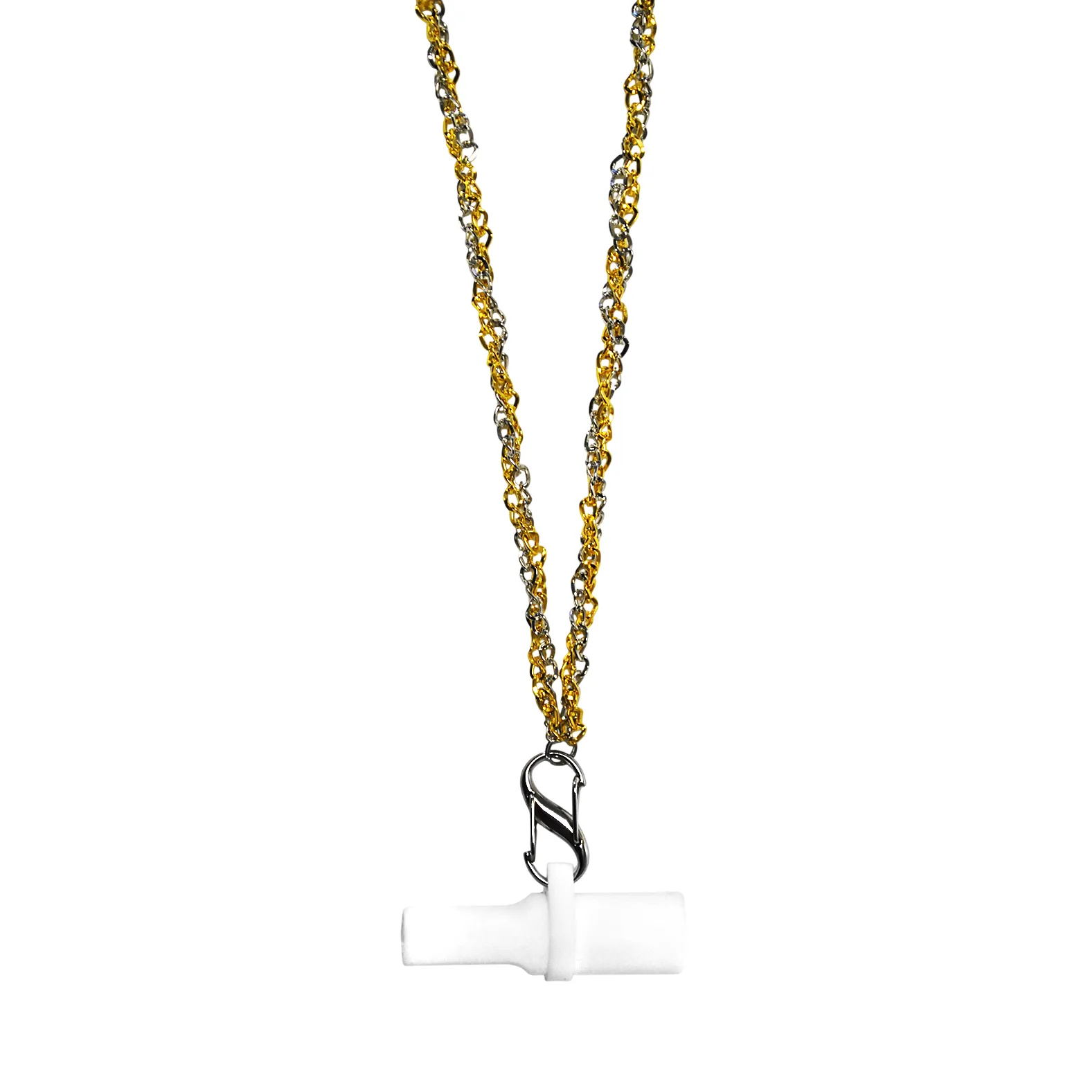 Персональний мундштук для кальяну Personalka Pro Chain Gold Silver 2