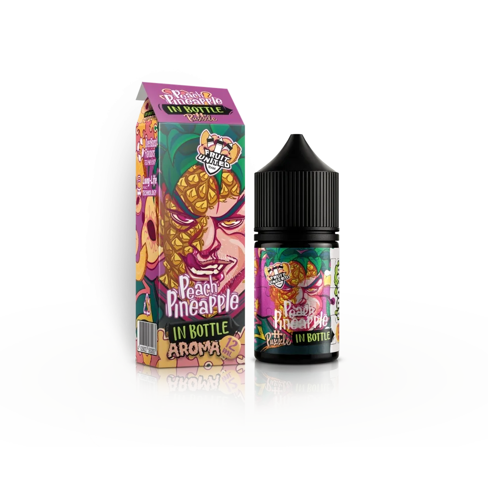 Набір In Bottle Salt Puzzle 30 ml 50mg Pineapple Peach (Ананас Персик)