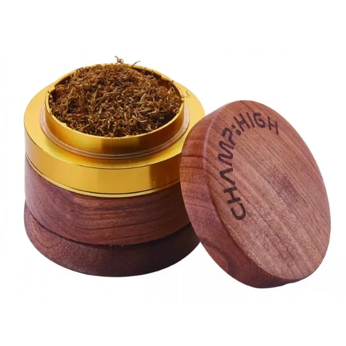Гріндер деревяний CHAMP HIGH WOODEN GRINDER 60MM DL1 2