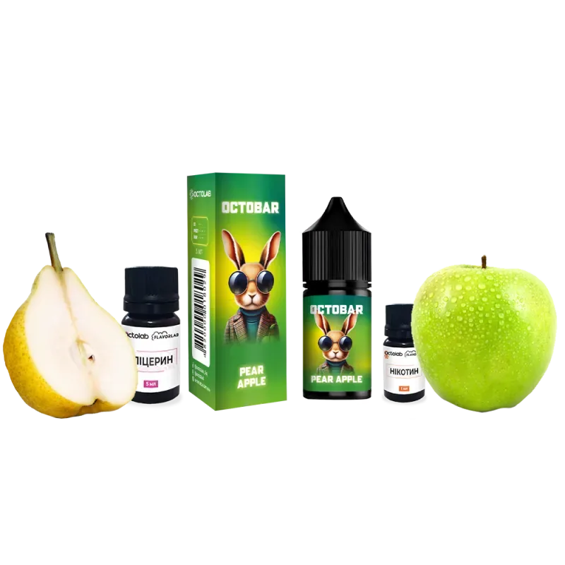 Набір Octobar NFT 10 мл 50 мг Pear Apple (Груша Яблуко)
